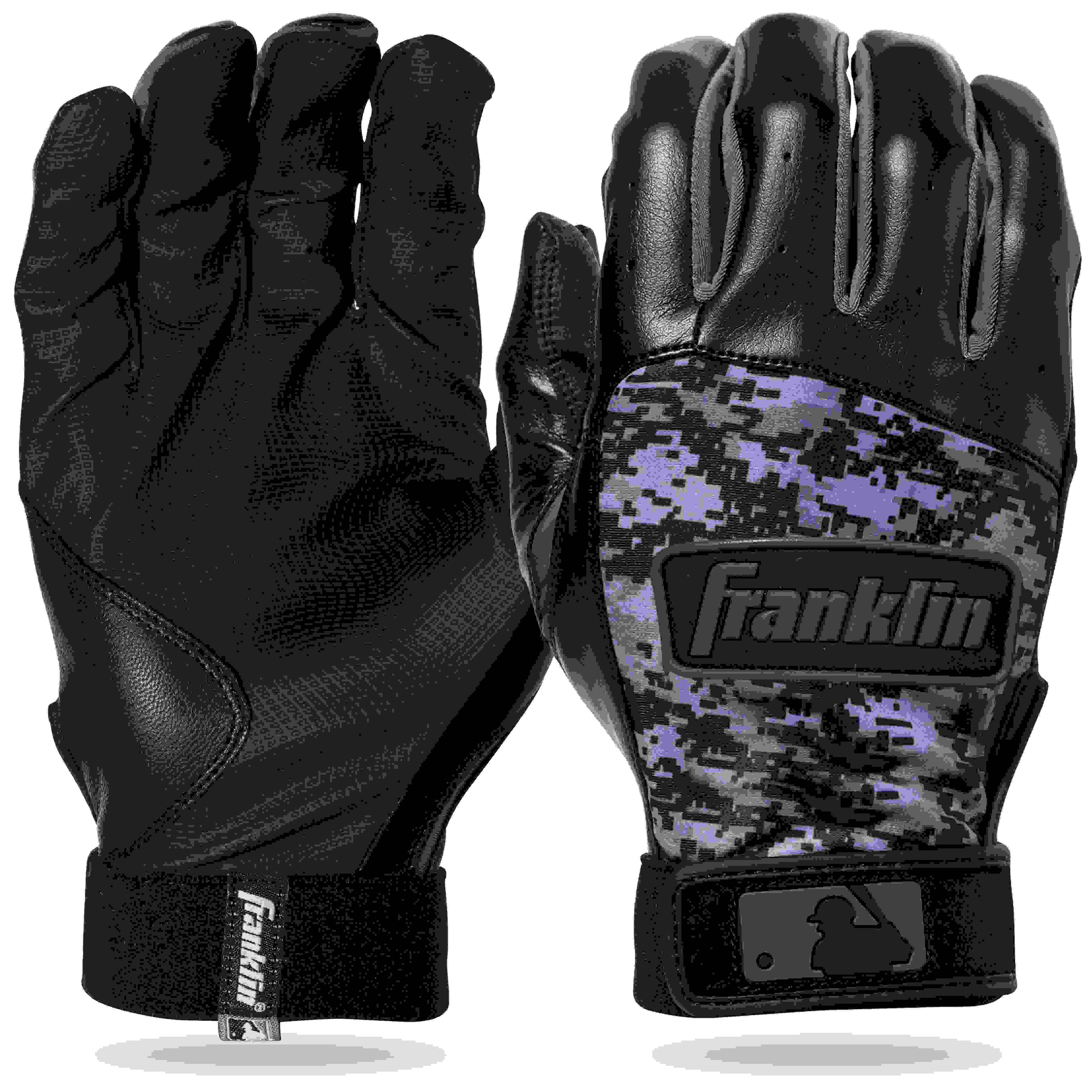 Franklin MLB Digitek Series Youth Black Batting Gloves